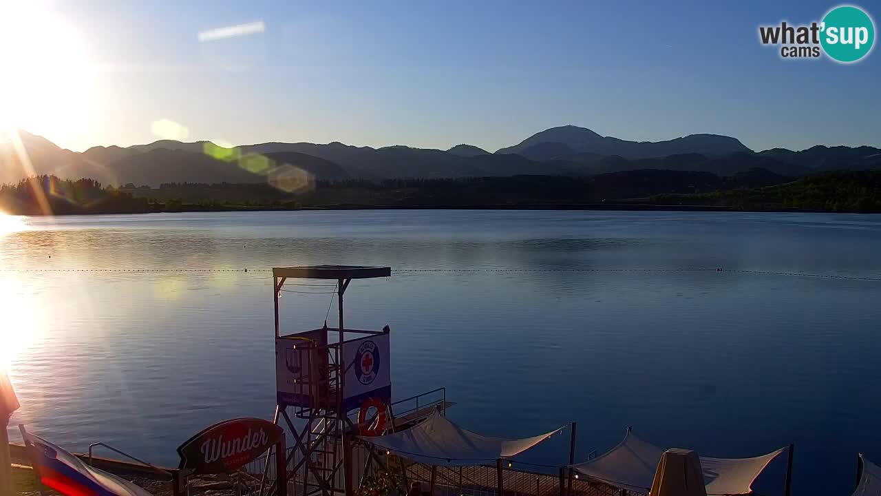 Webcam Lago di Velenje – Spiaggia di Velenje in diretta