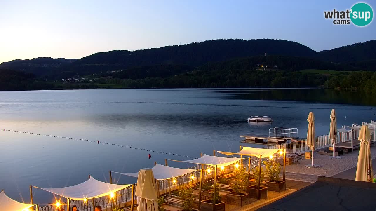 Webcam lago Velenje – Vista en directo desde Velenje Beach