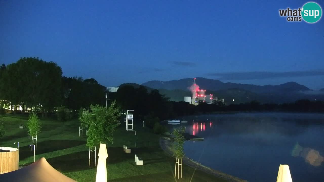 Webcam Lago di Velenje – Spiaggia di Velenje in diretta