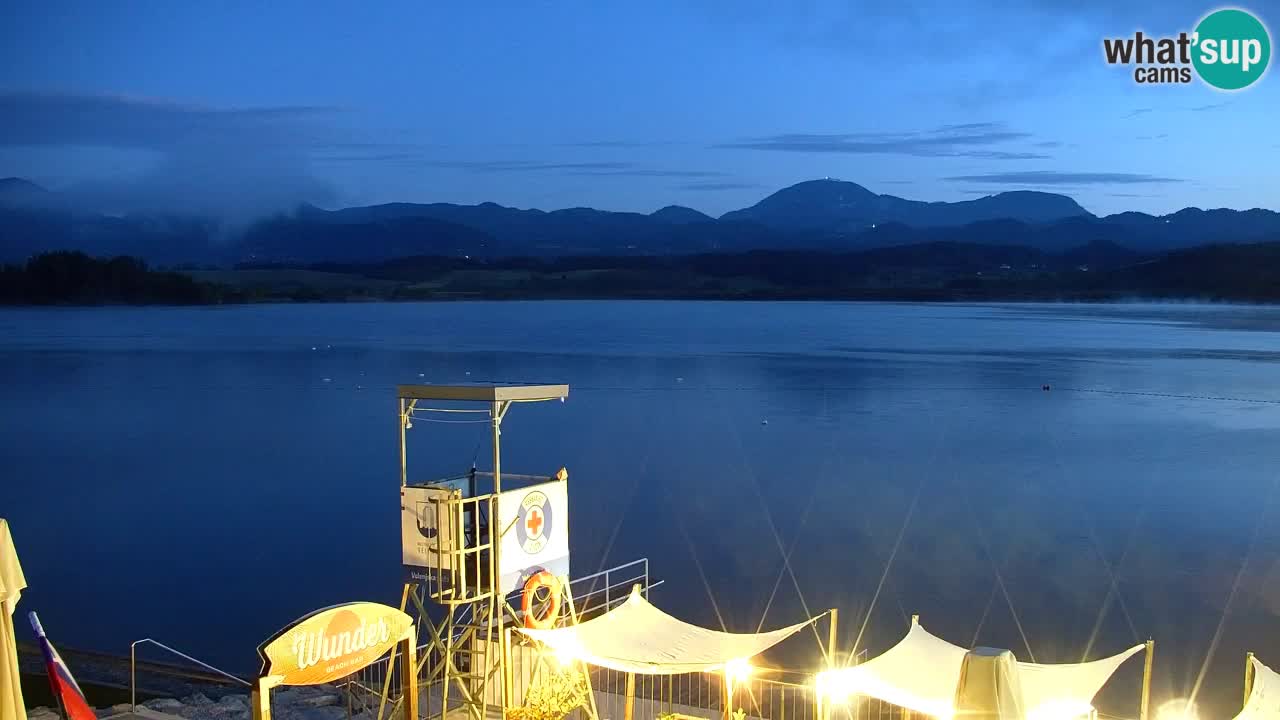 Webcam lago Velenje – Vista en directo desde Velenje Beach