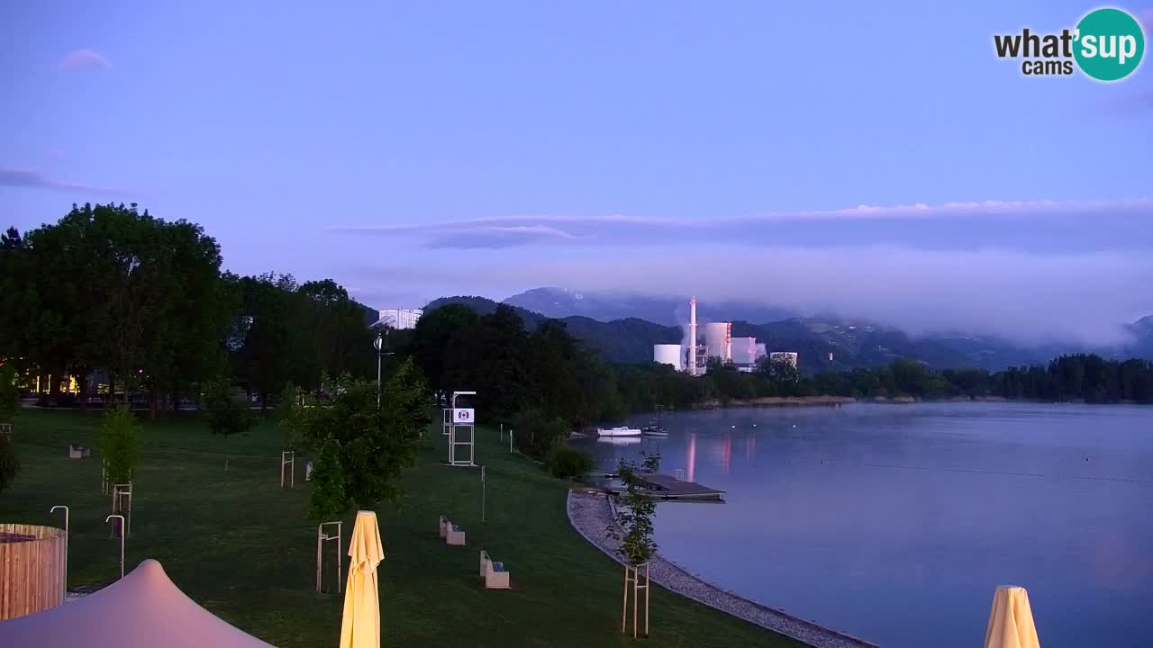 Webcam Lago di Velenje – Spiaggia di Velenje in diretta