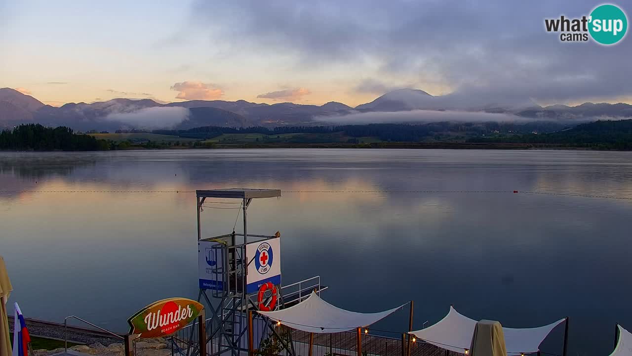 Web kamera Velenjsko jezero – Plaža Velenje uživo