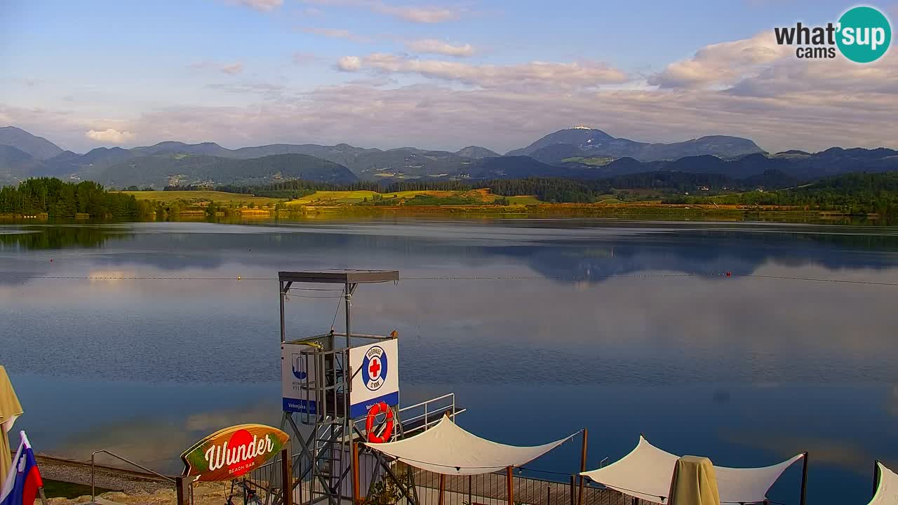 Web kamera Velenjsko jezero – Plaža Velenje uživo