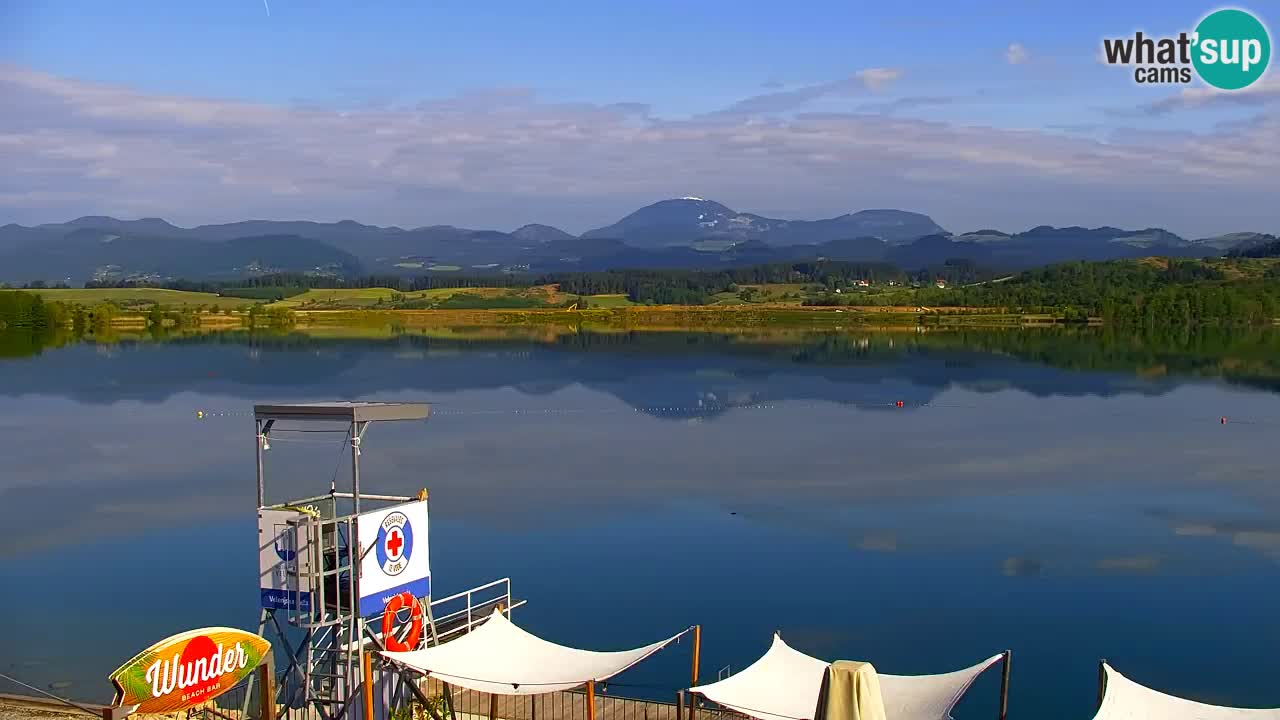 Webcam lac de Velenje – Vue en direct depuis Velenje Beach