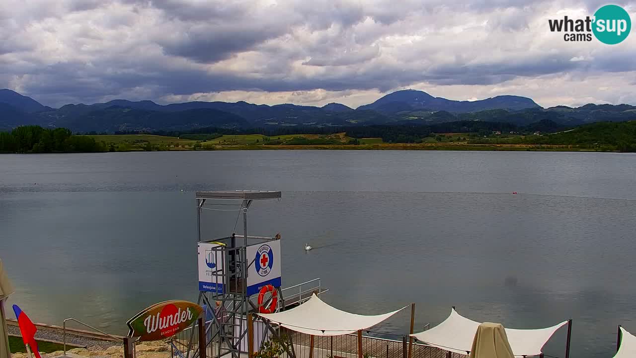 Webcam Lago di Velenje – Spiaggia di Velenje in diretta