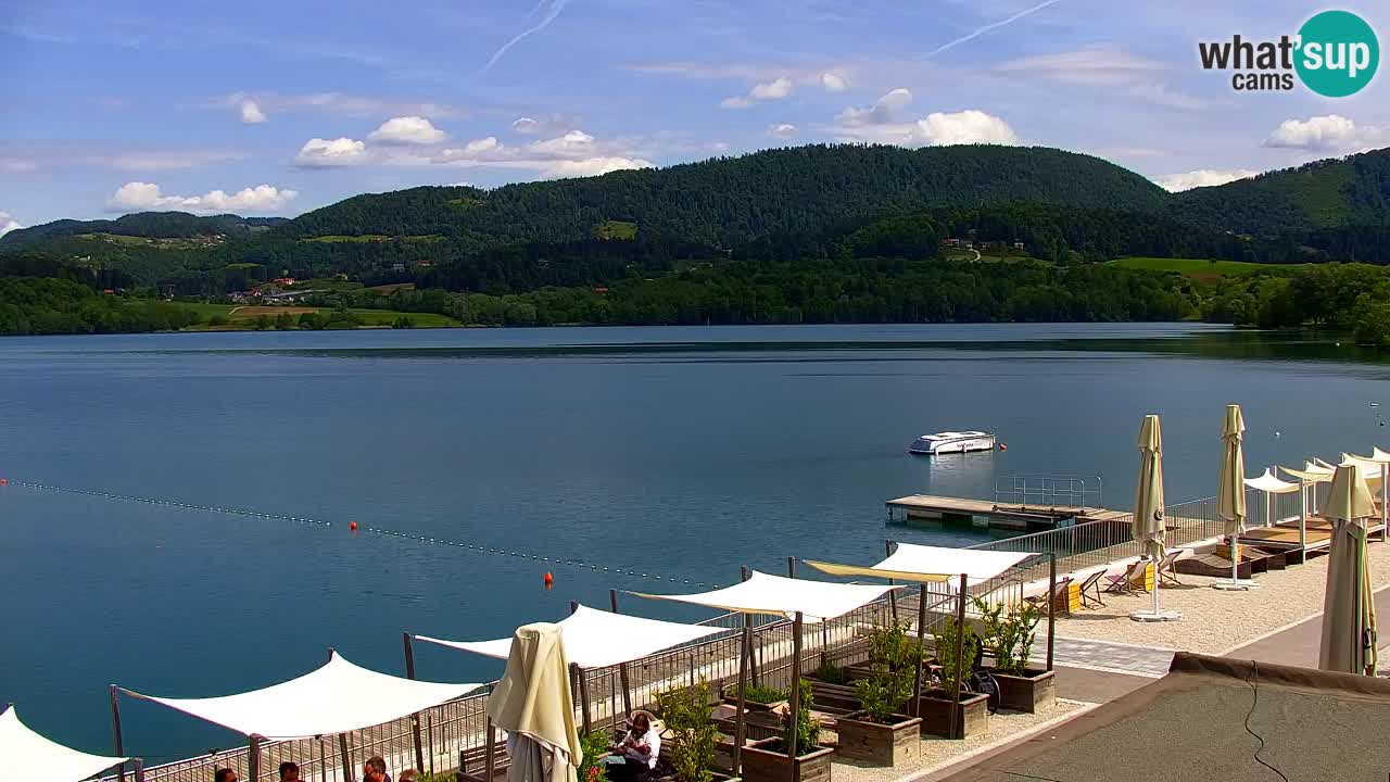 Webcam Lago di Velenje – Spiaggia di Velenje in diretta