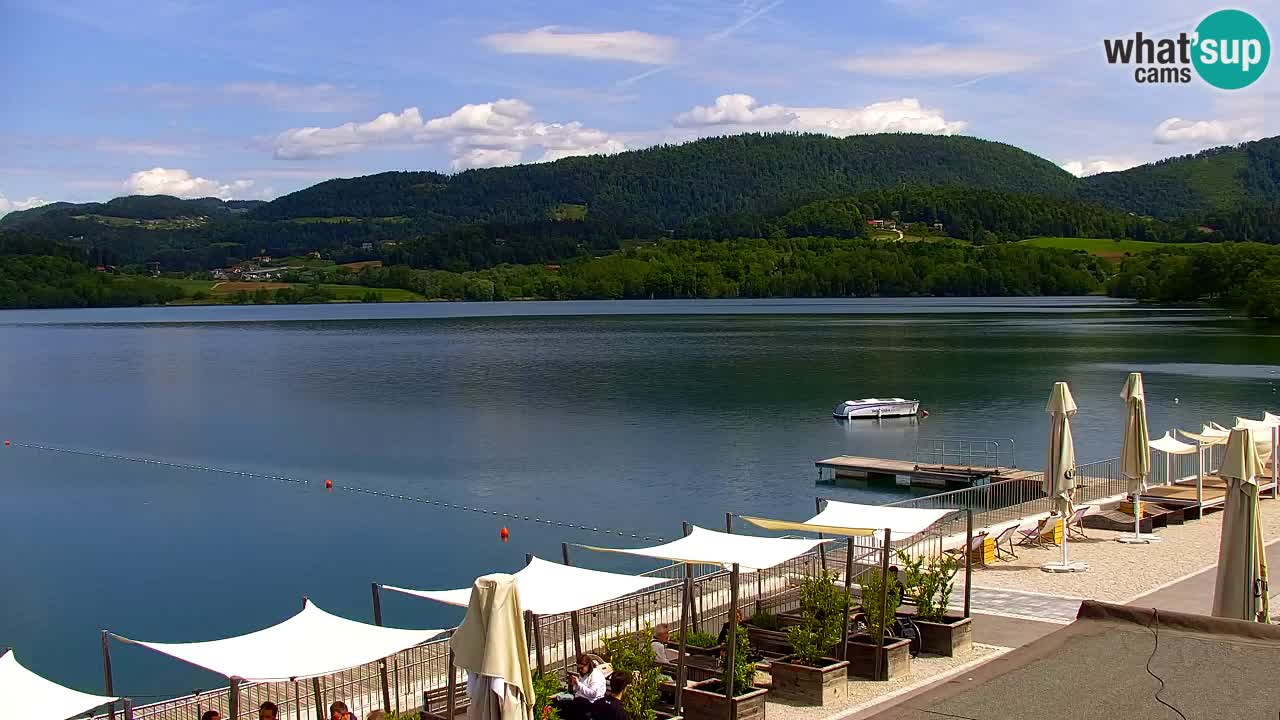 Webcam lago Velenje – Vista en directo desde Velenje Beach