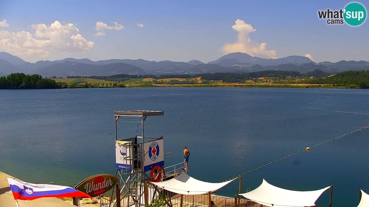 Velenje Lake Webcam – Live from Velenje Beach