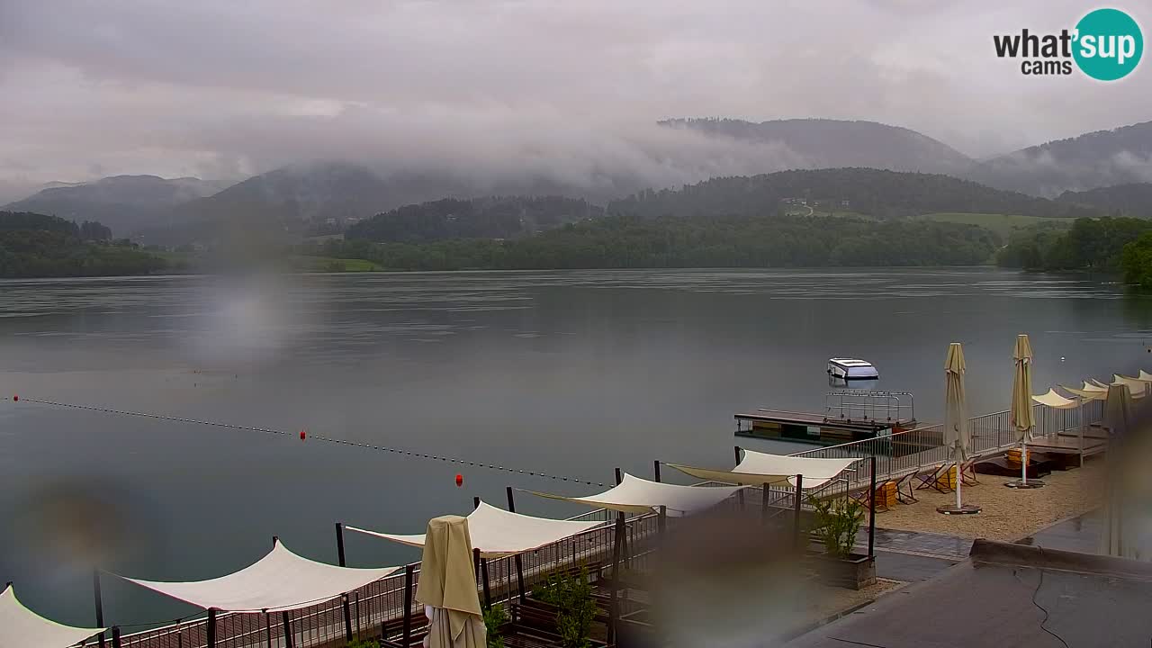 Webcam lac de Velenje – Vue en direct depuis Velenje Beach