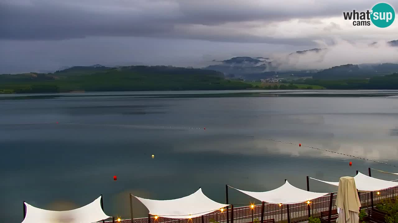 Webcam lago Velenje – Vista en directo desde Velenje Beach