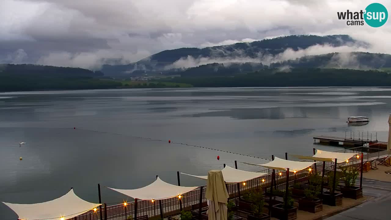 Webcam lac de Velenje – Vue en direct depuis Velenje Beach