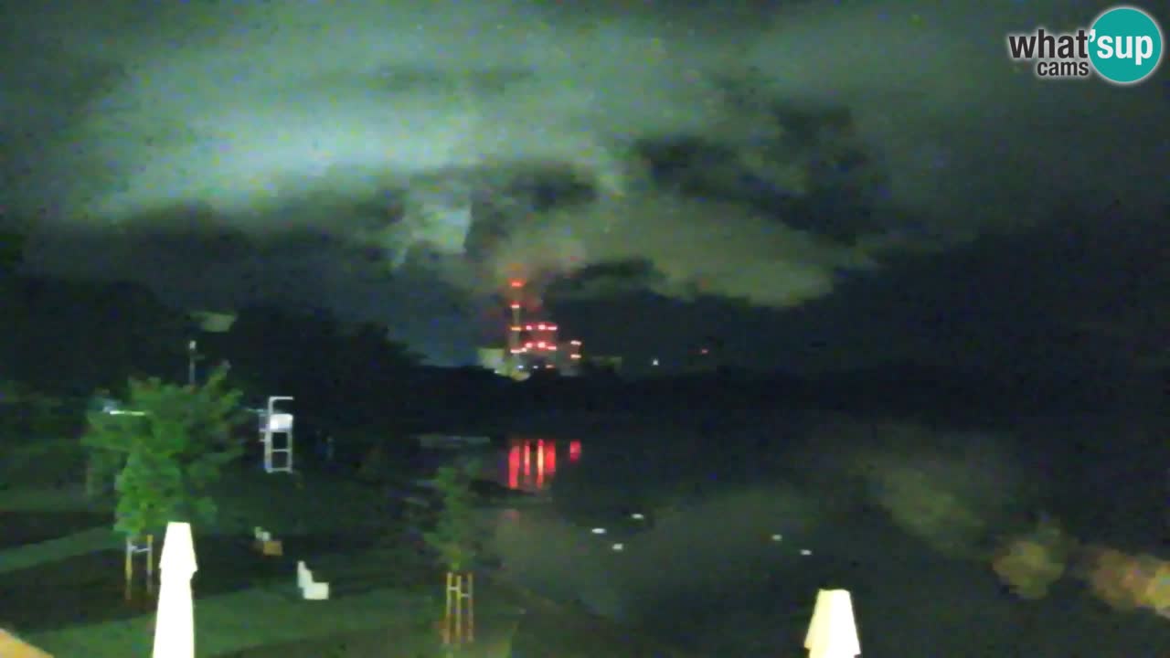 Webcam Lago di Velenje – Spiaggia di Velenje in diretta
