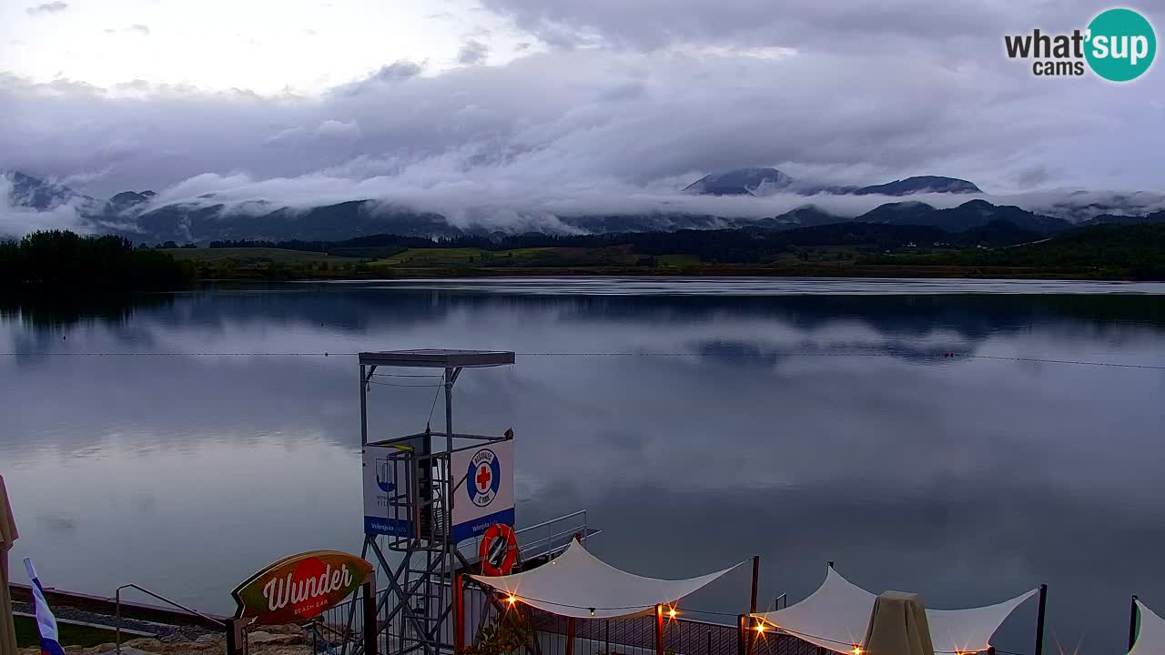Web kamera Velenjsko jezero – Plaža Velenje uživo