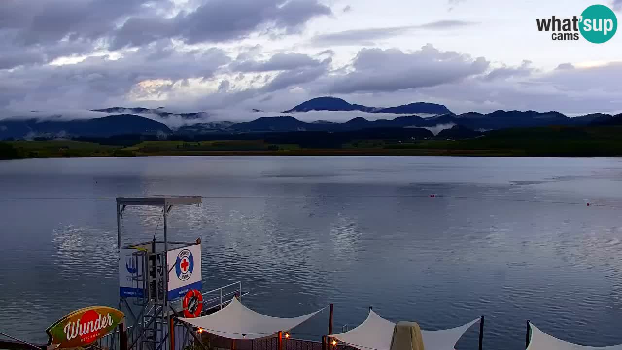 Webcam lago Velenje – Vista en directo desde Velenje Beach