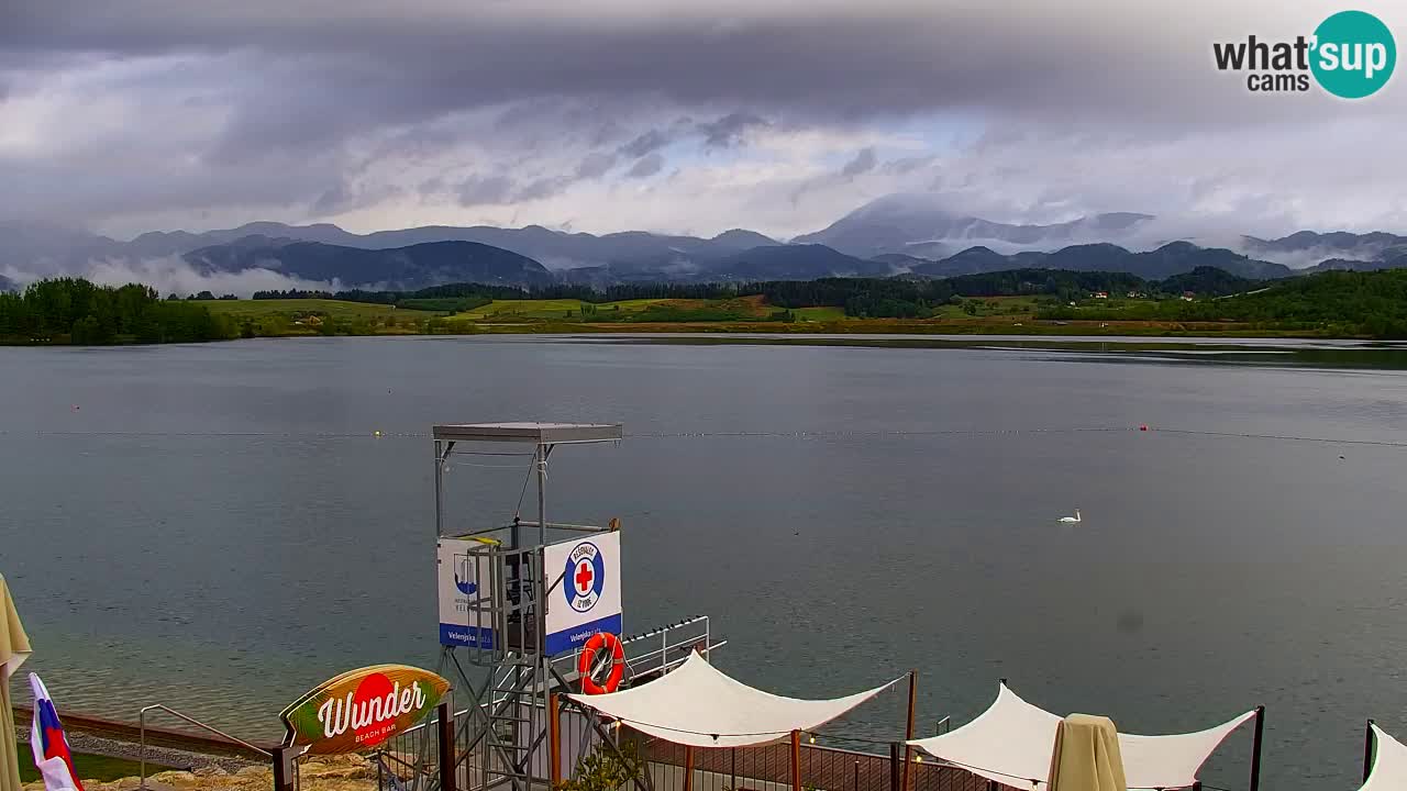 Webcam Lago di Velenje – Spiaggia di Velenje in diretta