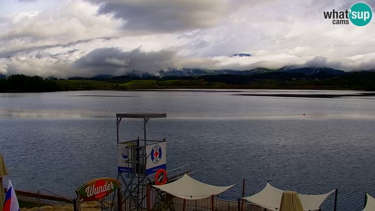 Webcam lac de Velenje – Vue en direct depuis Velenje Beach