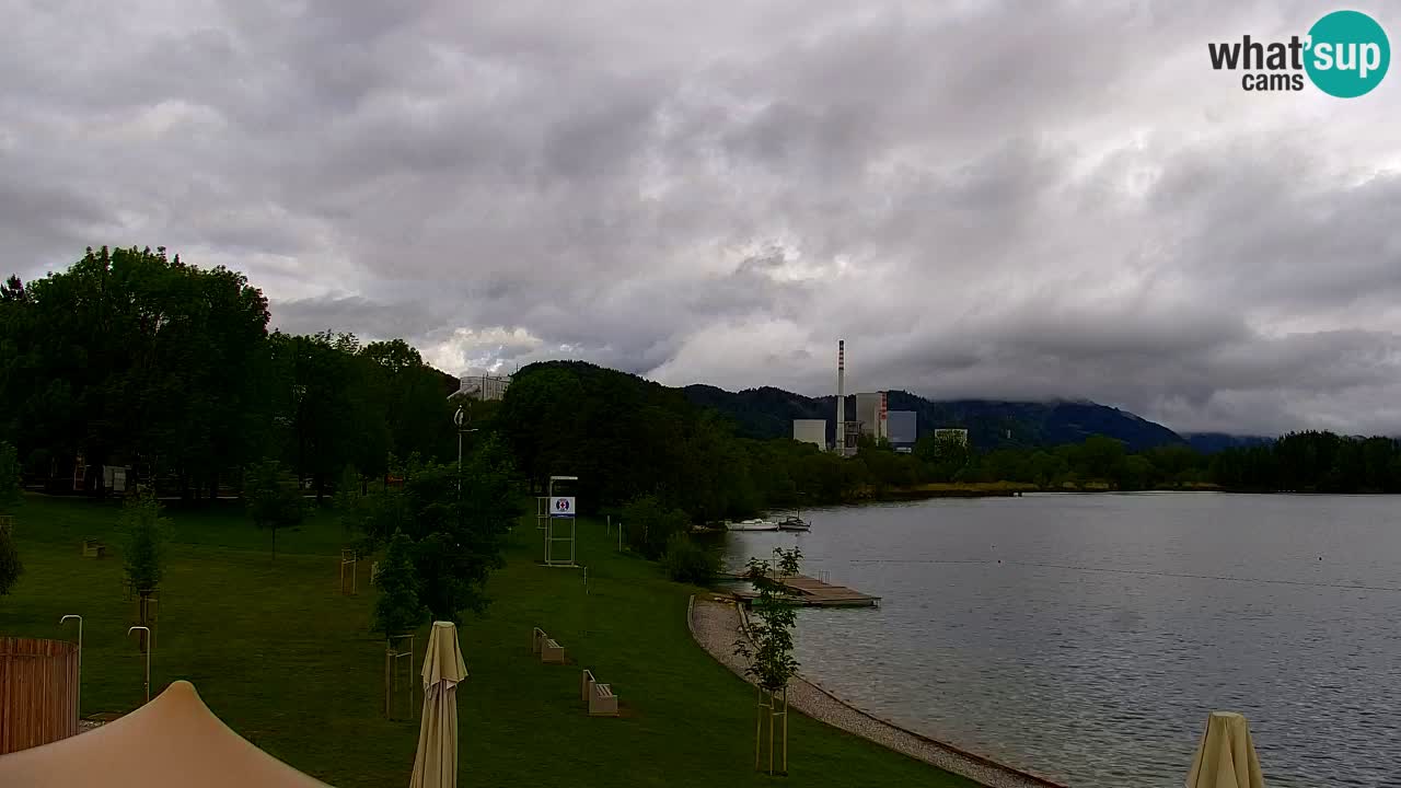 Web kamera Velenjsko jezero – Plaža Velenje uživo