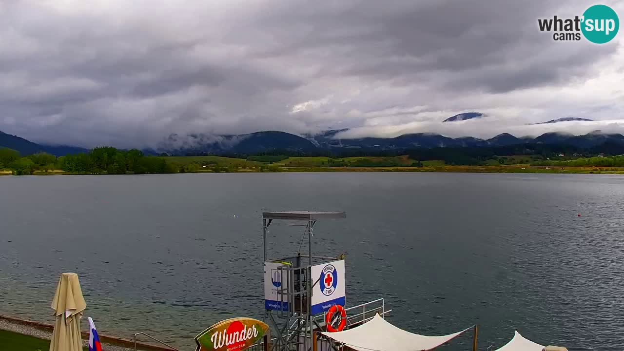 Webcam lac de Velenje – Vue en direct depuis Velenje Beach