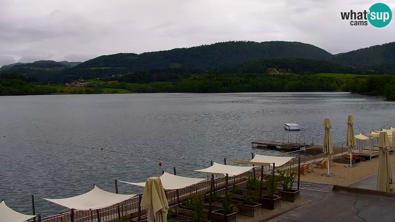 Webcam lago Velenje – Vista en directo desde Velenje Beach