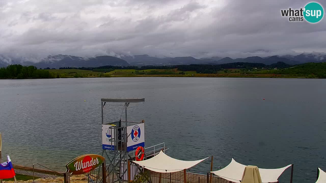Web kamera Velenjsko jezero – Plaža Velenje uživo