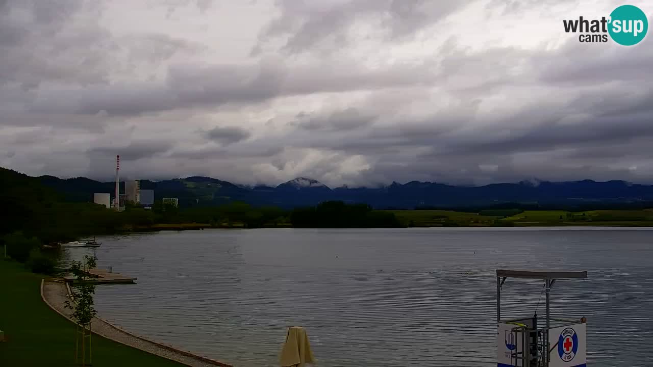 Webcam Lago di Velenje – Spiaggia di Velenje in diretta