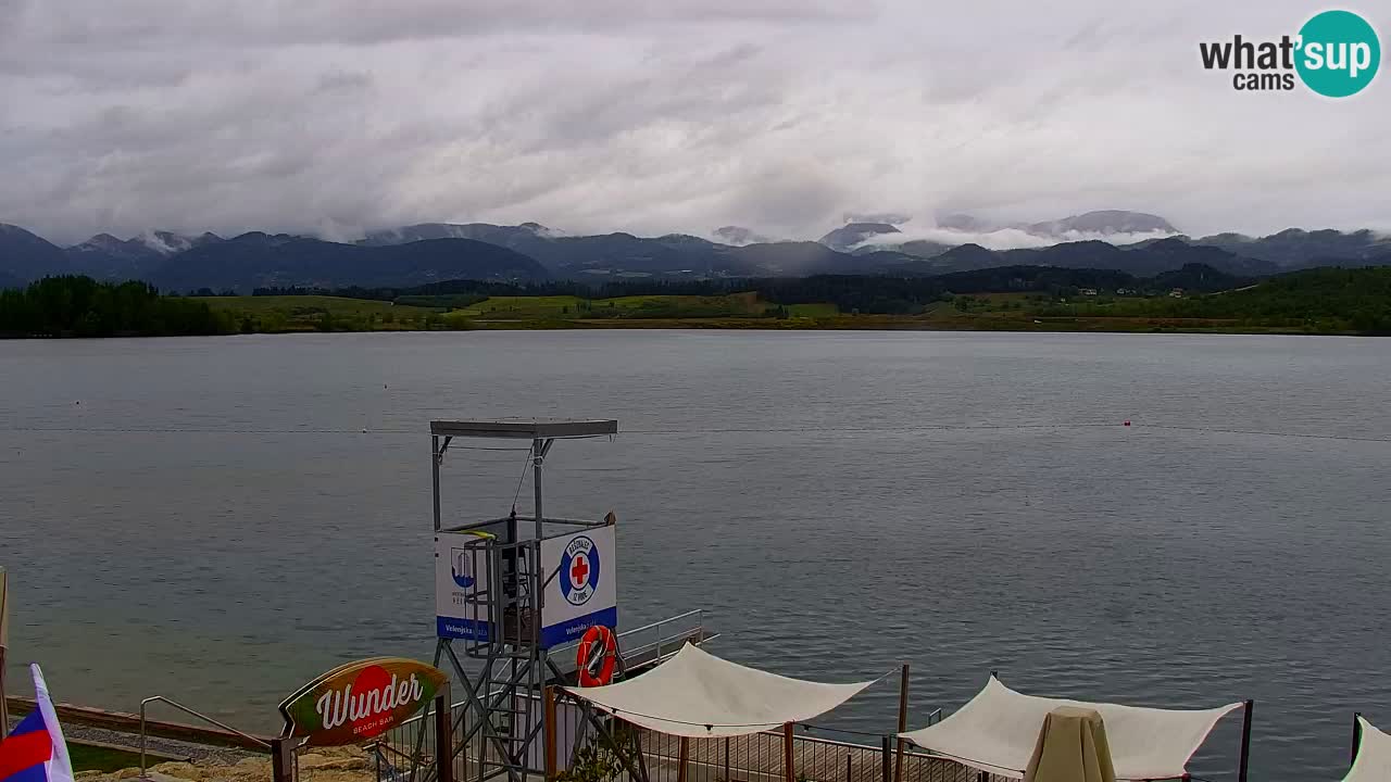 Webcam Lago di Velenje – Spiaggia di Velenje in diretta