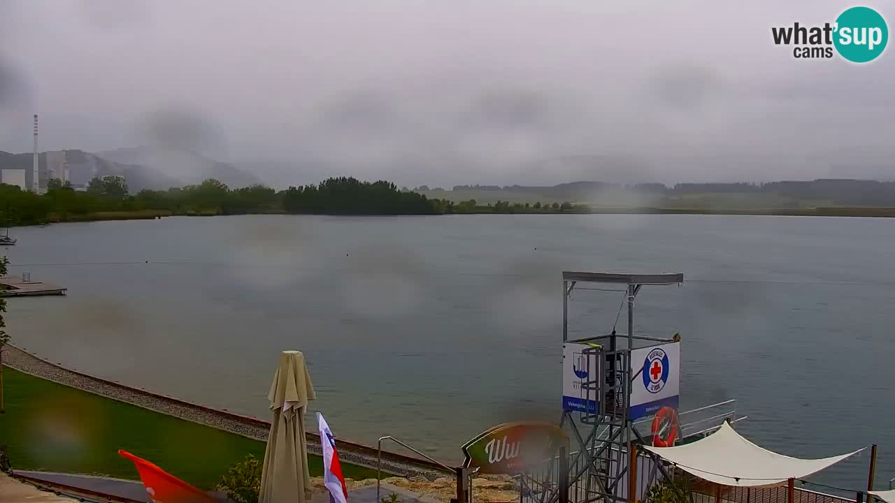 Webcam Lago di Velenje – Spiaggia di Velenje in diretta