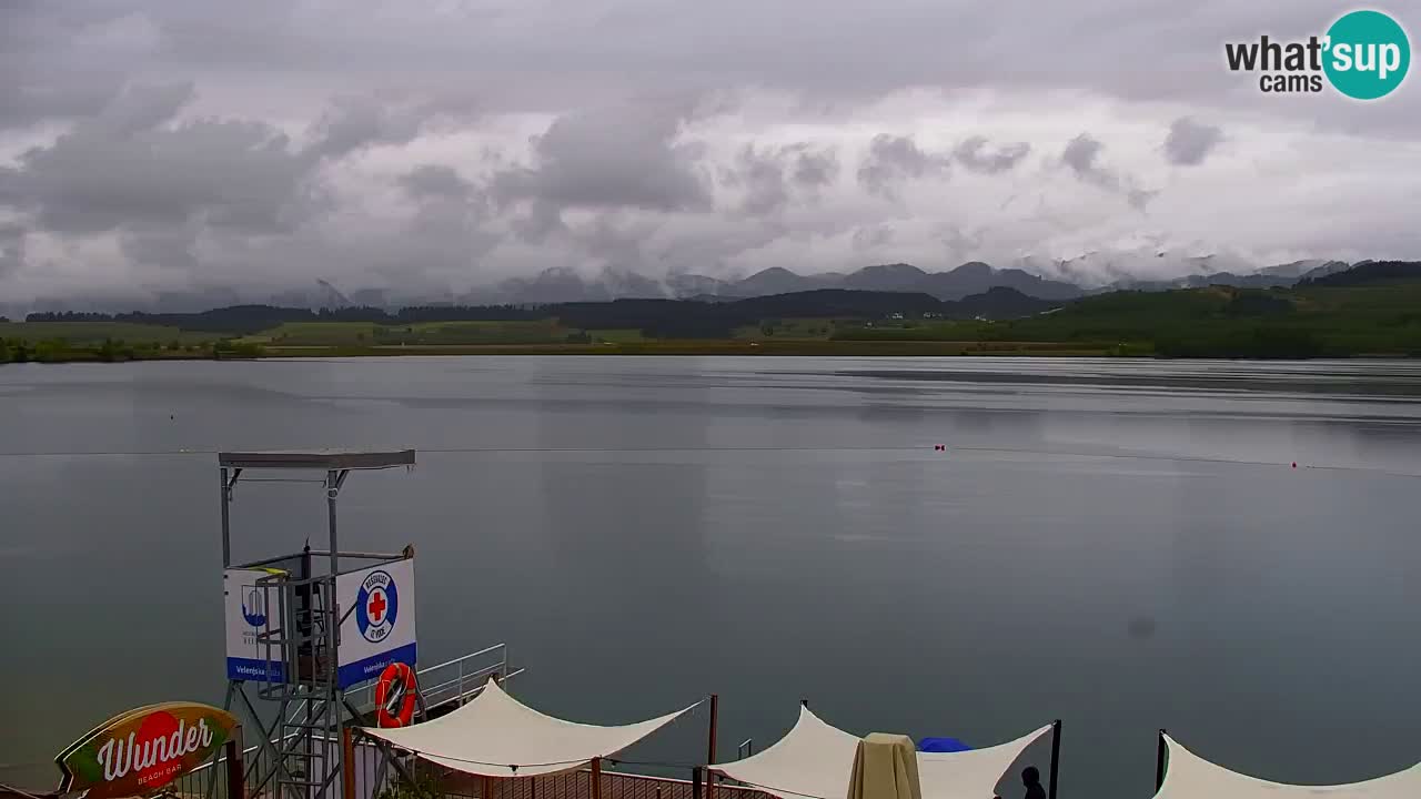 Webcam Lago di Velenje – Spiaggia di Velenje in diretta