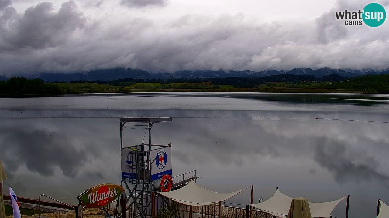 Webcam lac de Velenje – Vue en direct depuis Velenje Beach