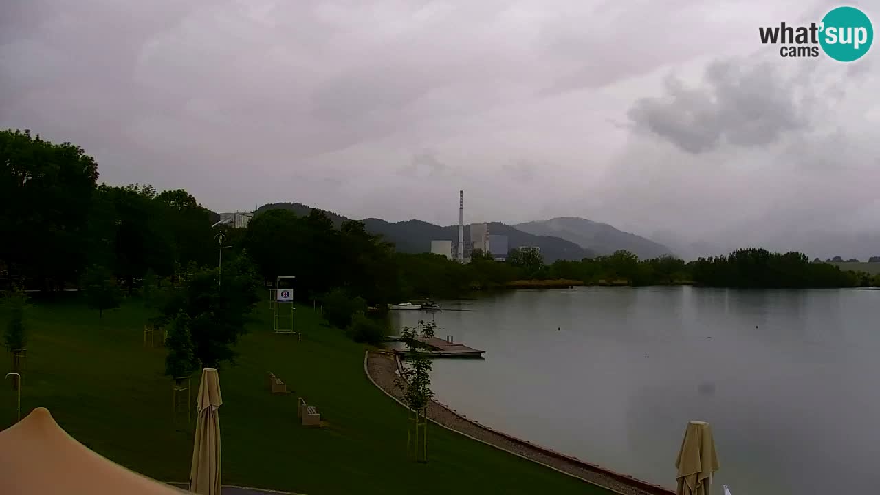 Webcam Lago di Velenje – Spiaggia di Velenje in diretta