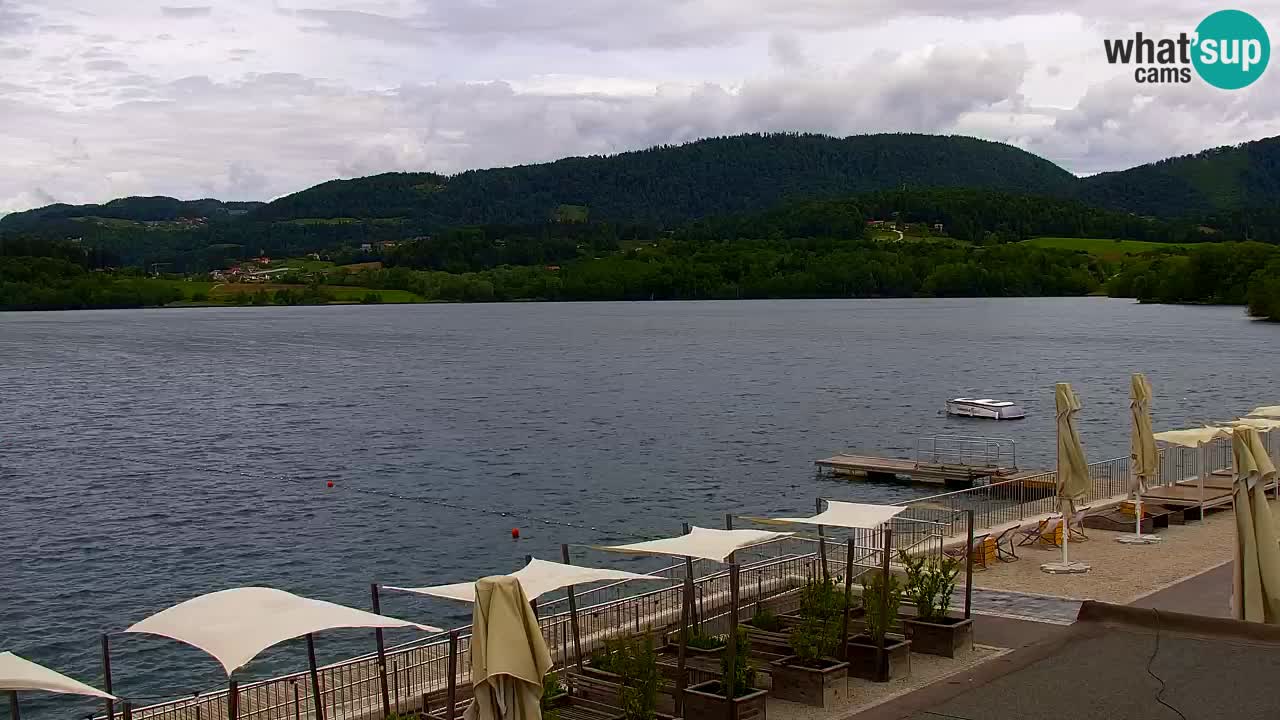 Webcam lac de Velenje – Vue en direct depuis Velenje Beach