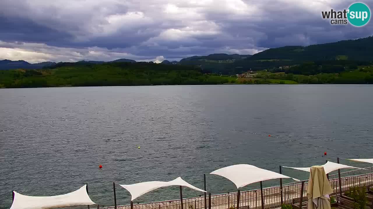 Webcam lago Velenje – Vista en directo desde Velenje Beach