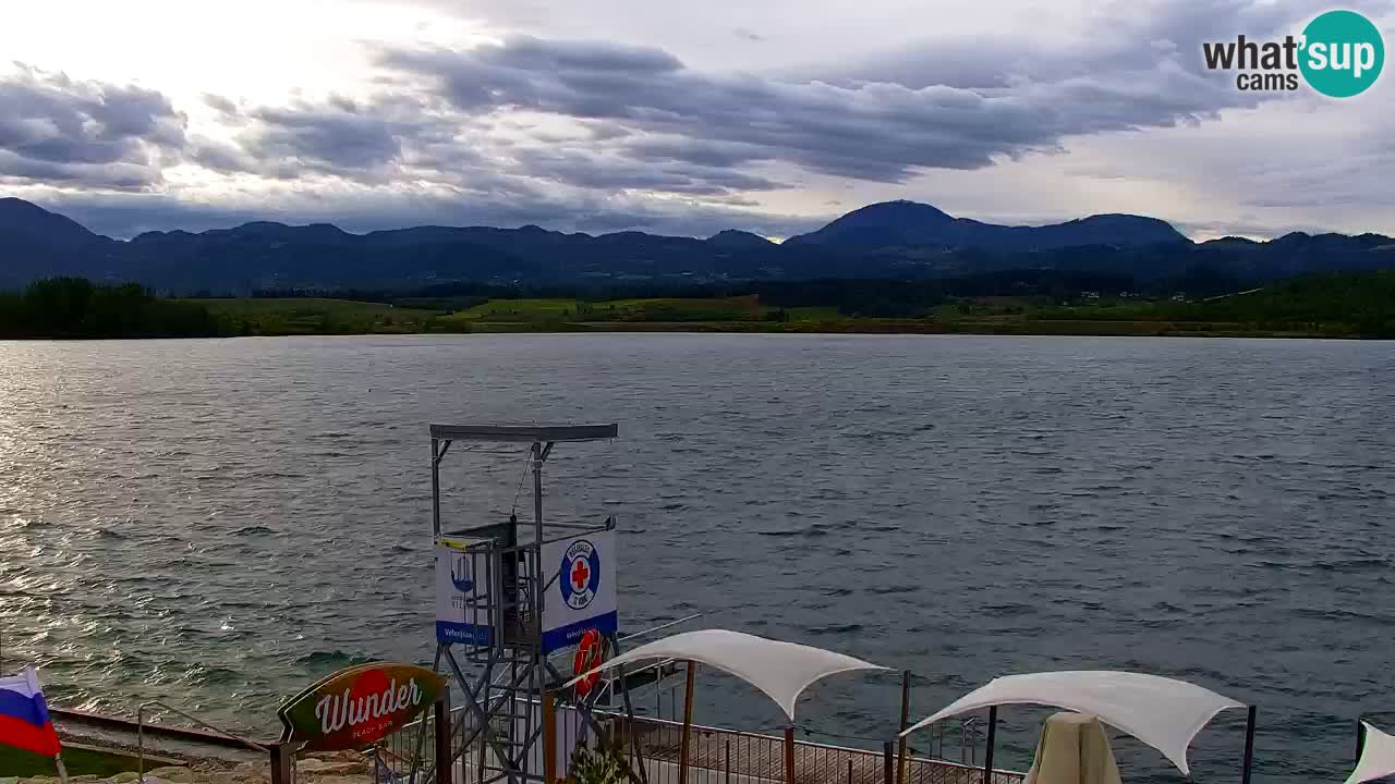 Webcam Lago di Velenje – Spiaggia di Velenje in diretta