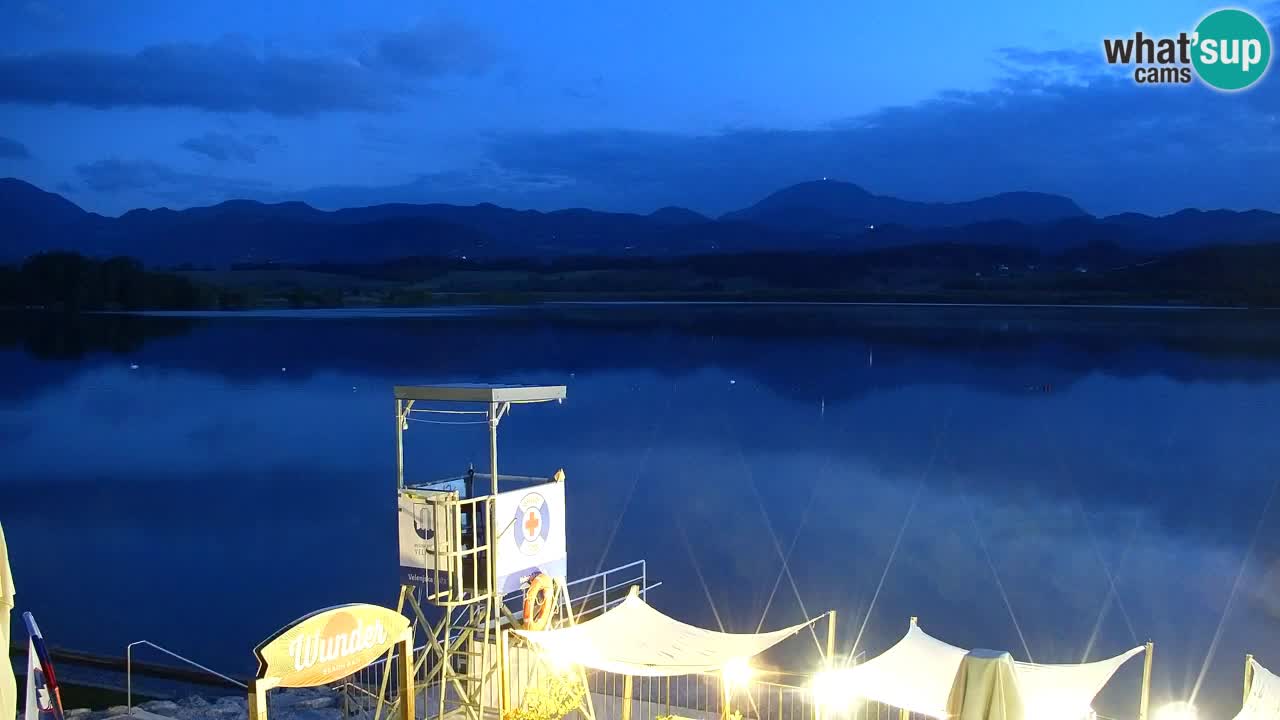 Webcam lago Velenje – Vista en directo desde Velenje Beach