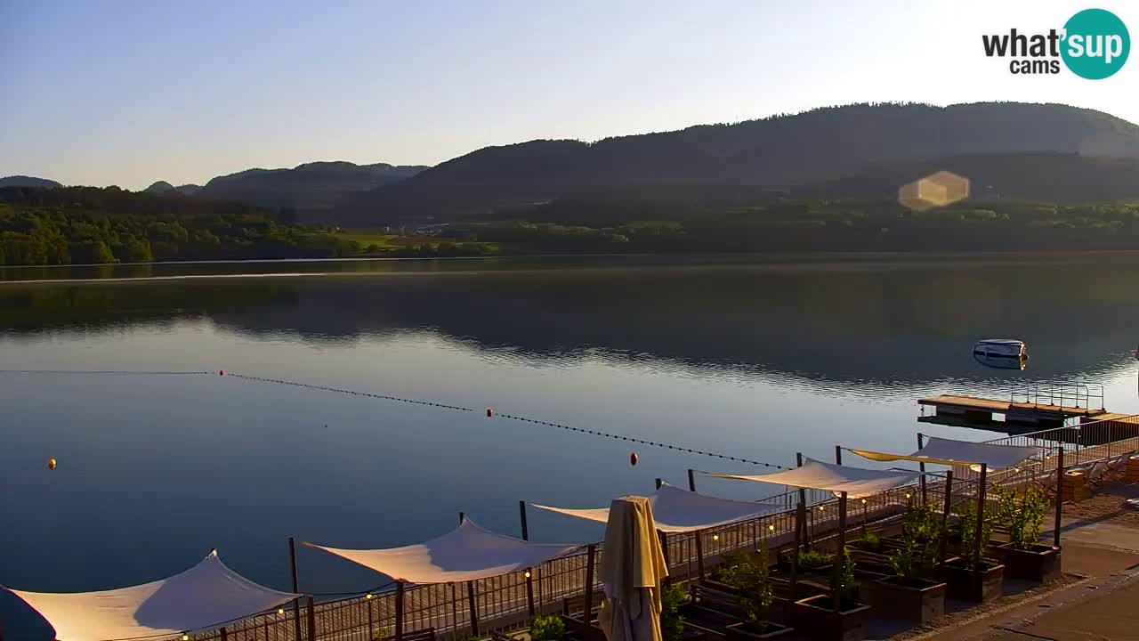 Webcam lago Velenje – Vista en directo desde Velenje Beach