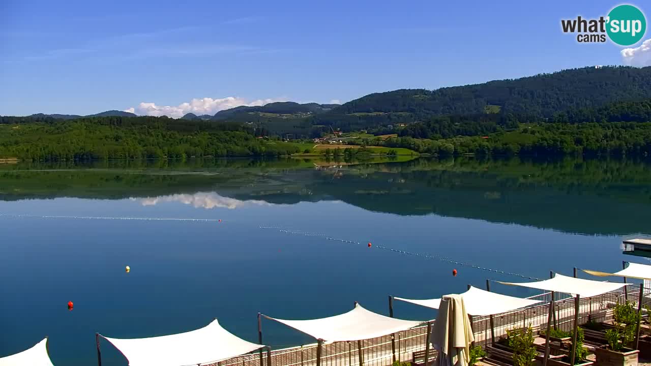 Webcam Lago di Velenje – Spiaggia di Velenje in diretta
