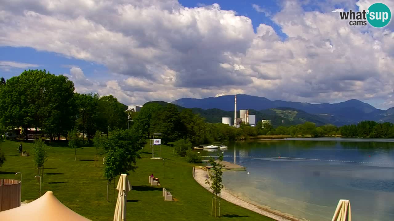Velenje Lake Webcam – Live from Velenje Beach