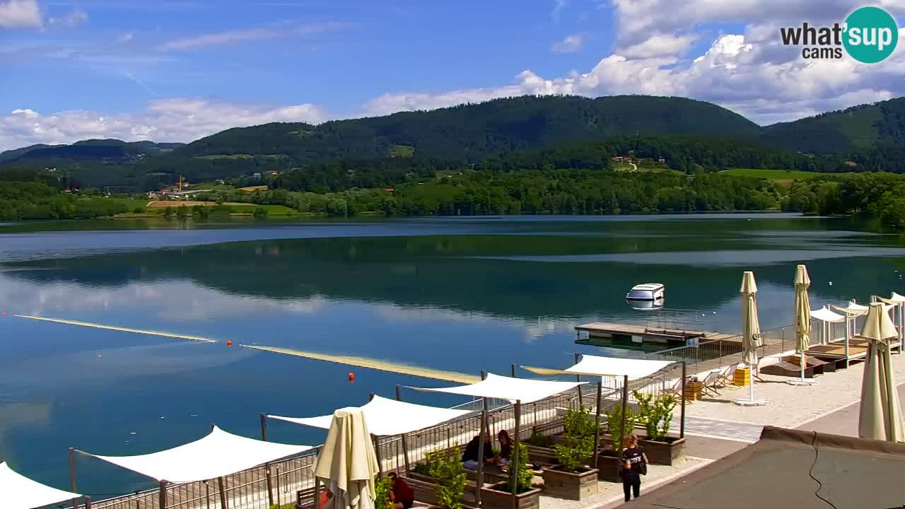Webcam lac de Velenje – Vue en direct depuis Velenje Beach