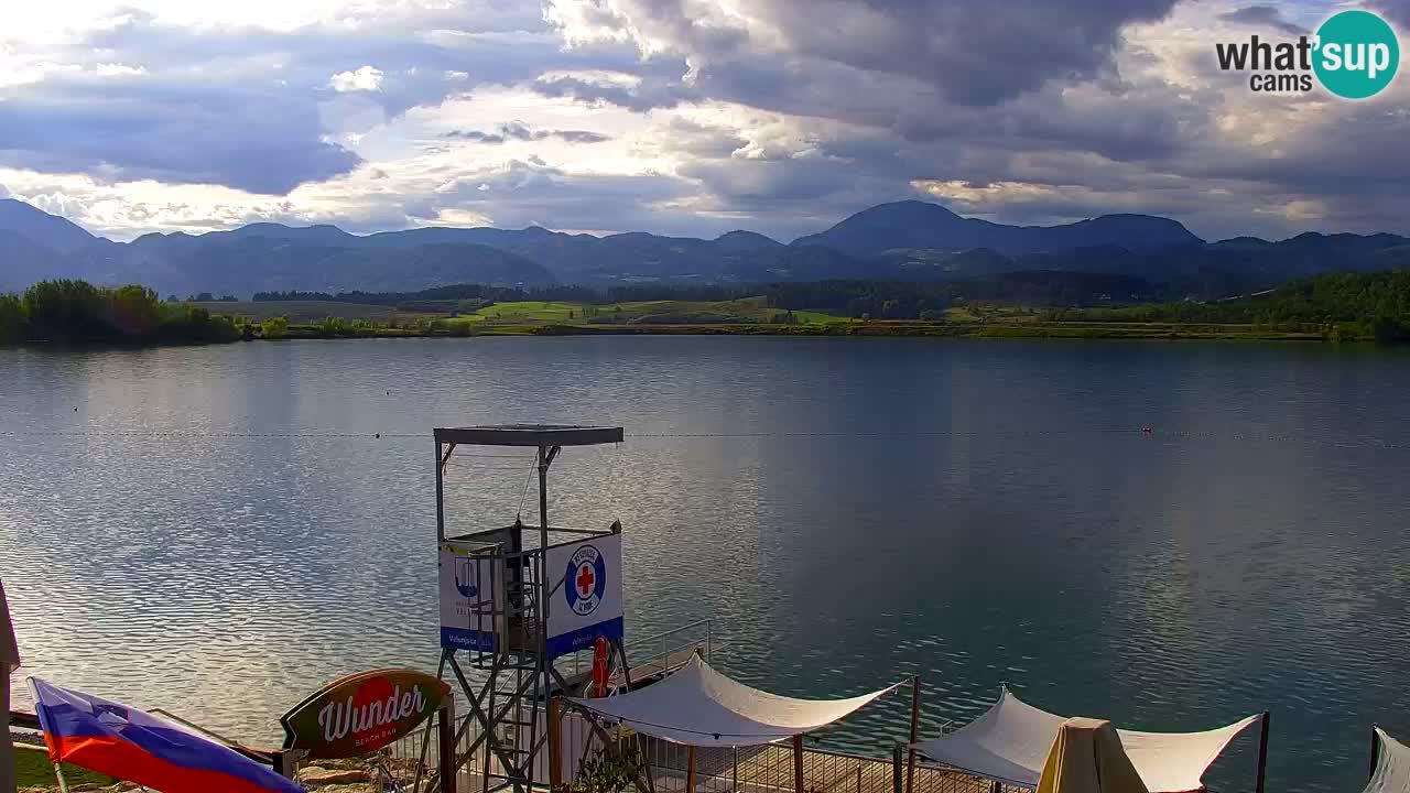 Webcam lac de Velenje – Vue en direct depuis Velenje Beach