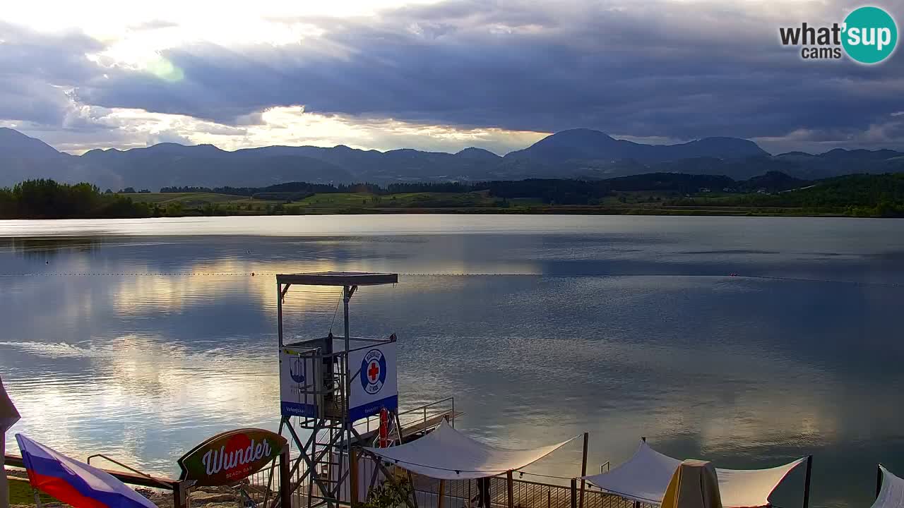 Webcam Lago di Velenje – Spiaggia di Velenje in diretta