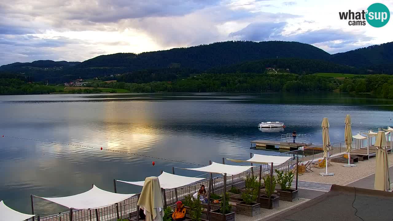 Webcam lago Velenje – Vista en directo desde Velenje Beach