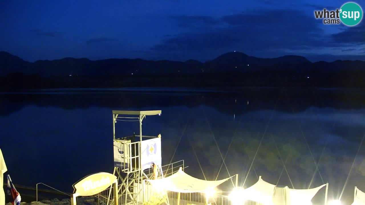 Web kamera Velenjsko jezero – Plaža Velenje uživo