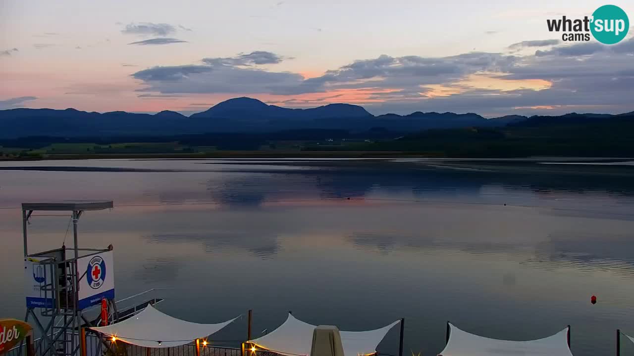 Web kamera Velenjsko jezero – Plaža Velenje uživo