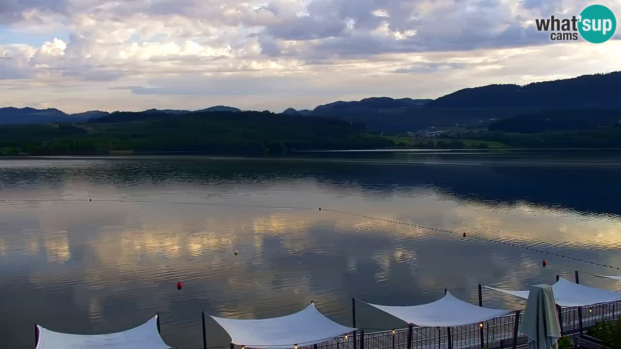 Webcam lac de Velenje – Vue en direct depuis Velenje Beach