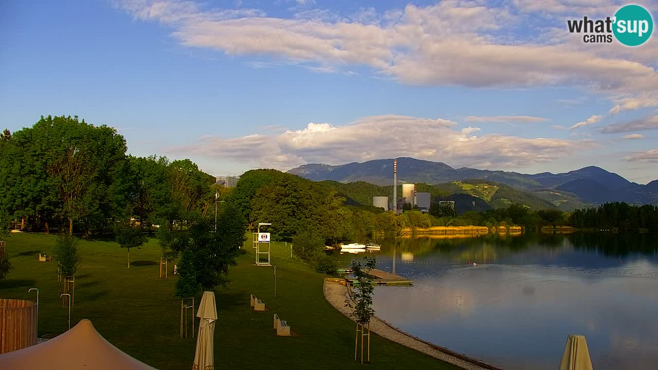 Velenje Lake Webcam – Live from Velenje Beach