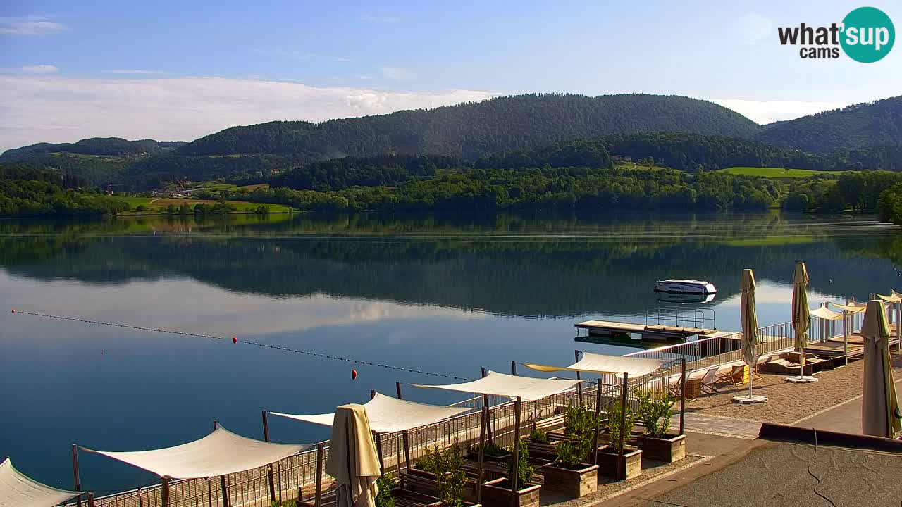 Webcam lac de Velenje – Vue en direct depuis Velenje Beach
