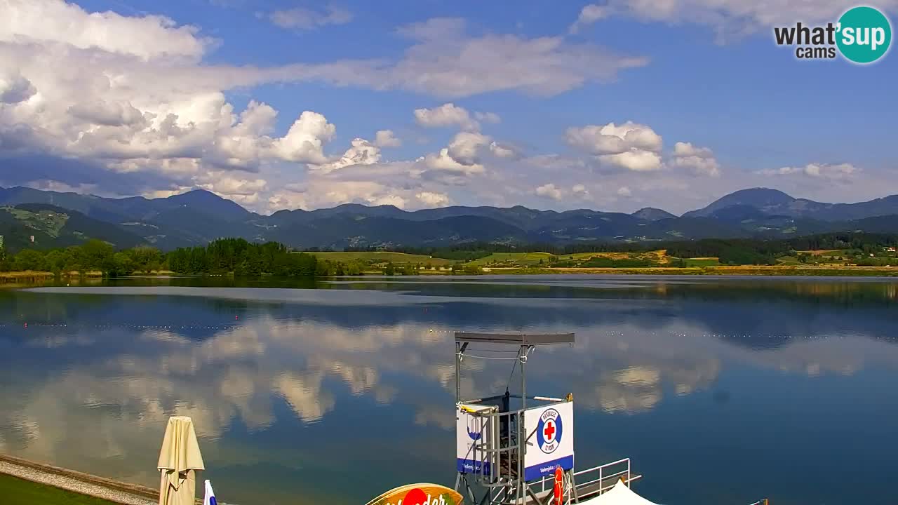 Web kamera Velenjsko jezero – Plaža Velenje uživo