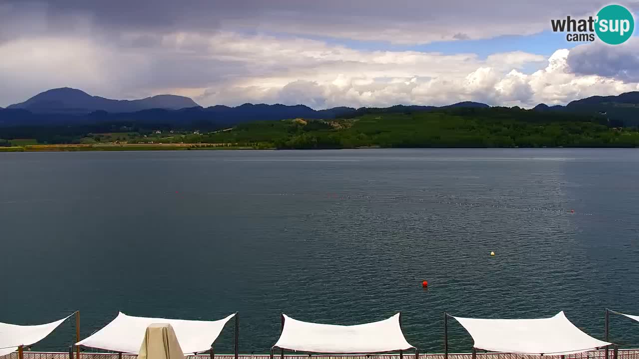Webcam lago Velenje – Vista en directo desde Velenje Beach