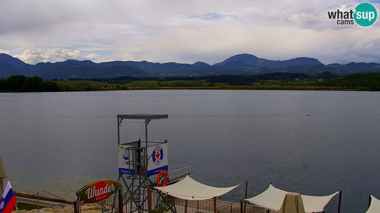 Webcam Lago di Velenje – Spiaggia di Velenje in diretta