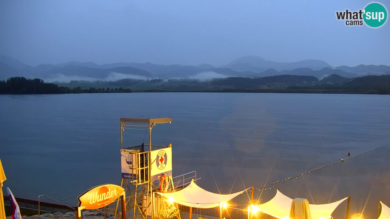 Webcam lago Velenje – Vista en directo desde Velenje Beach